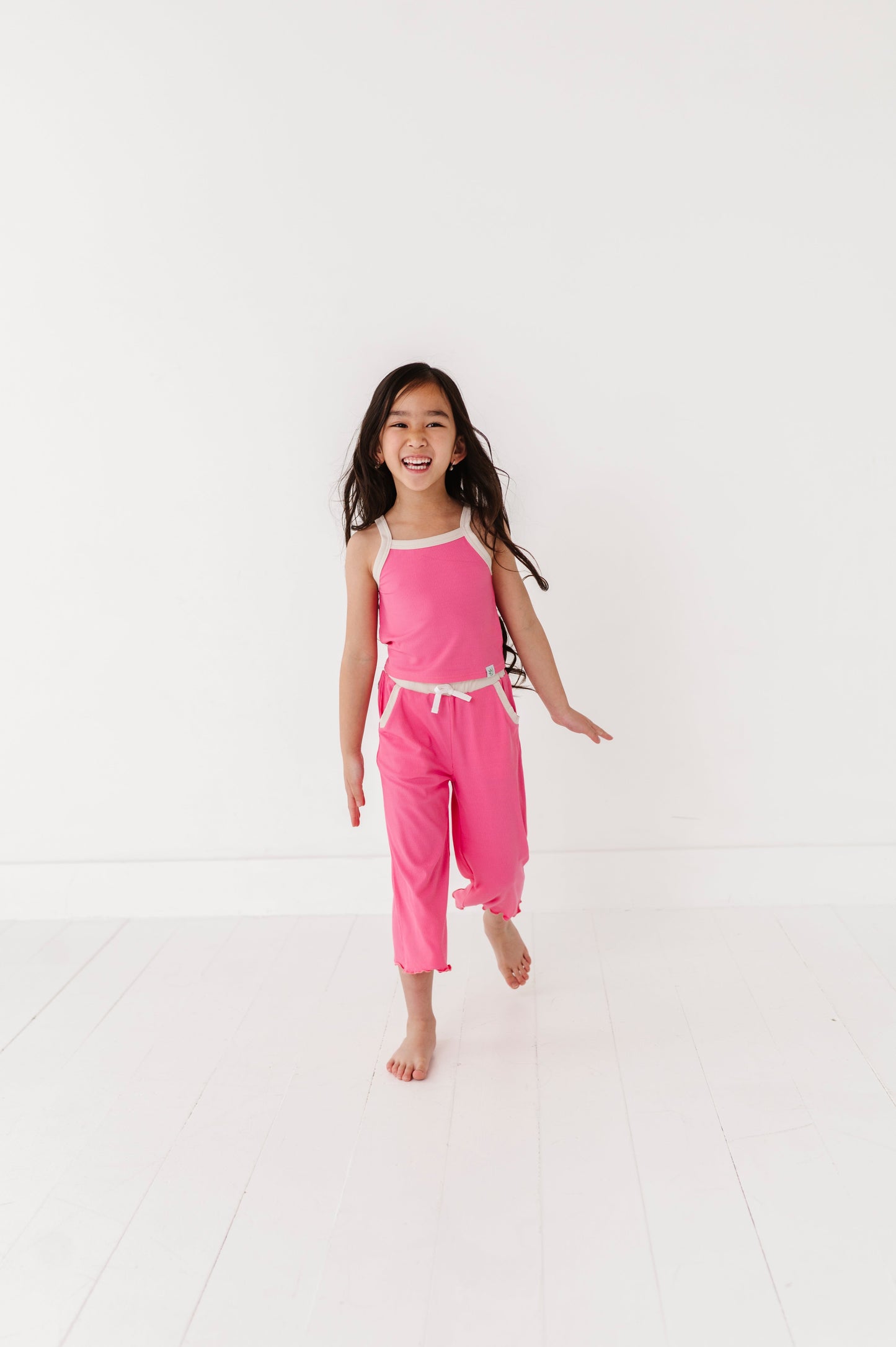 TANK + WIDE LEG PANT RIB SET