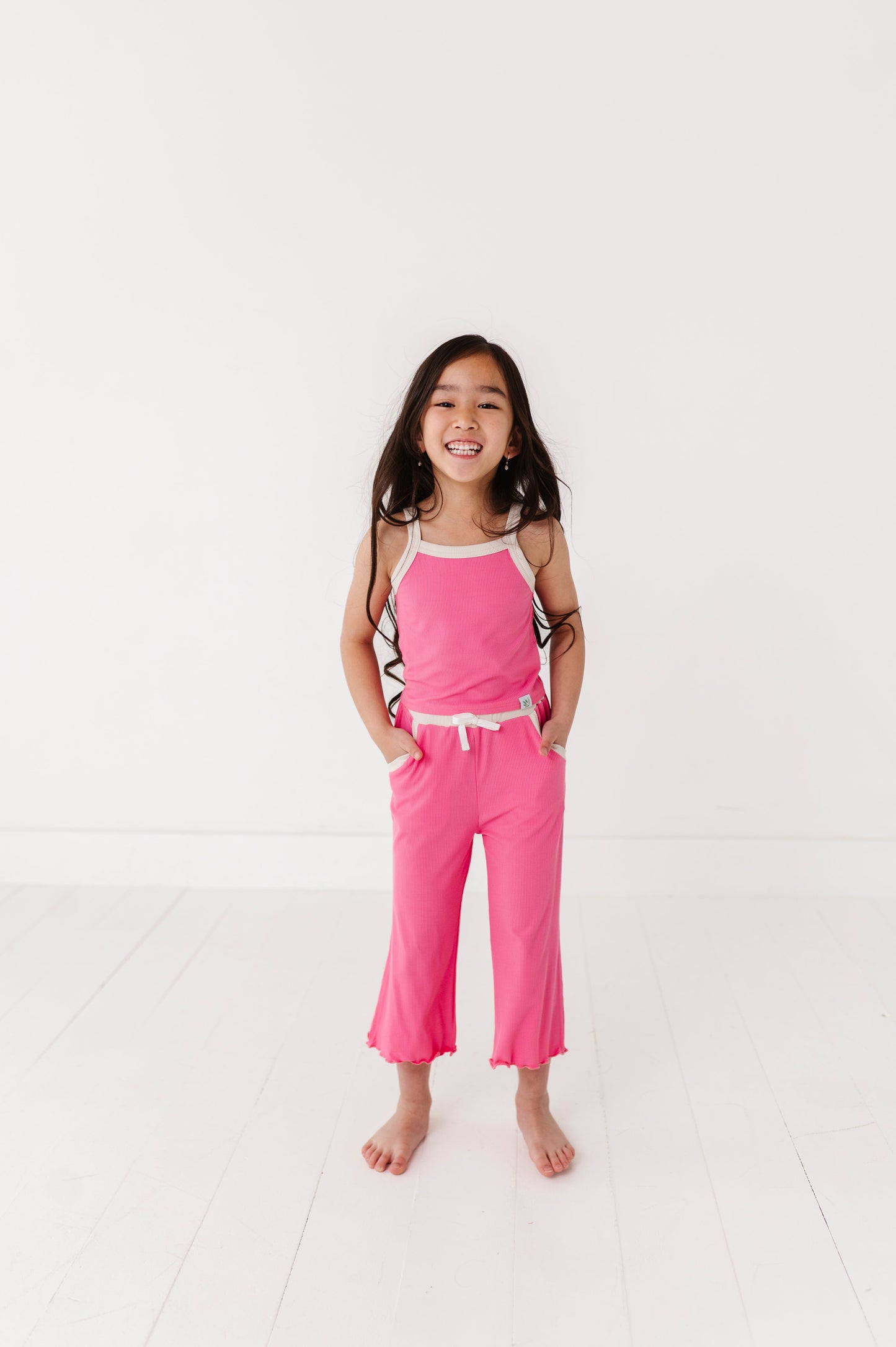 TANK + WIDE LEG PANT RIB SET