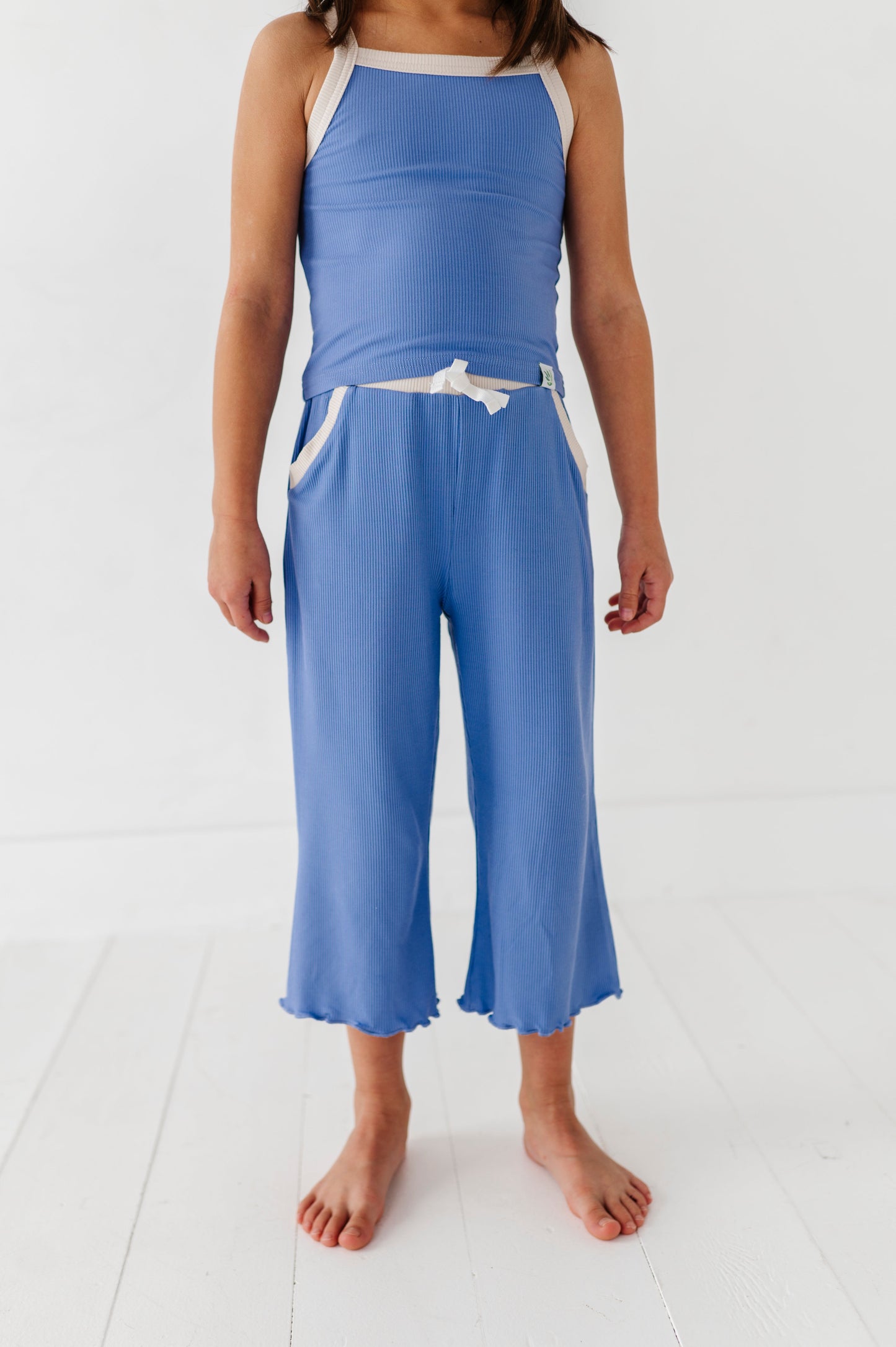 TANK + WIDE LEG PANT RIB SET