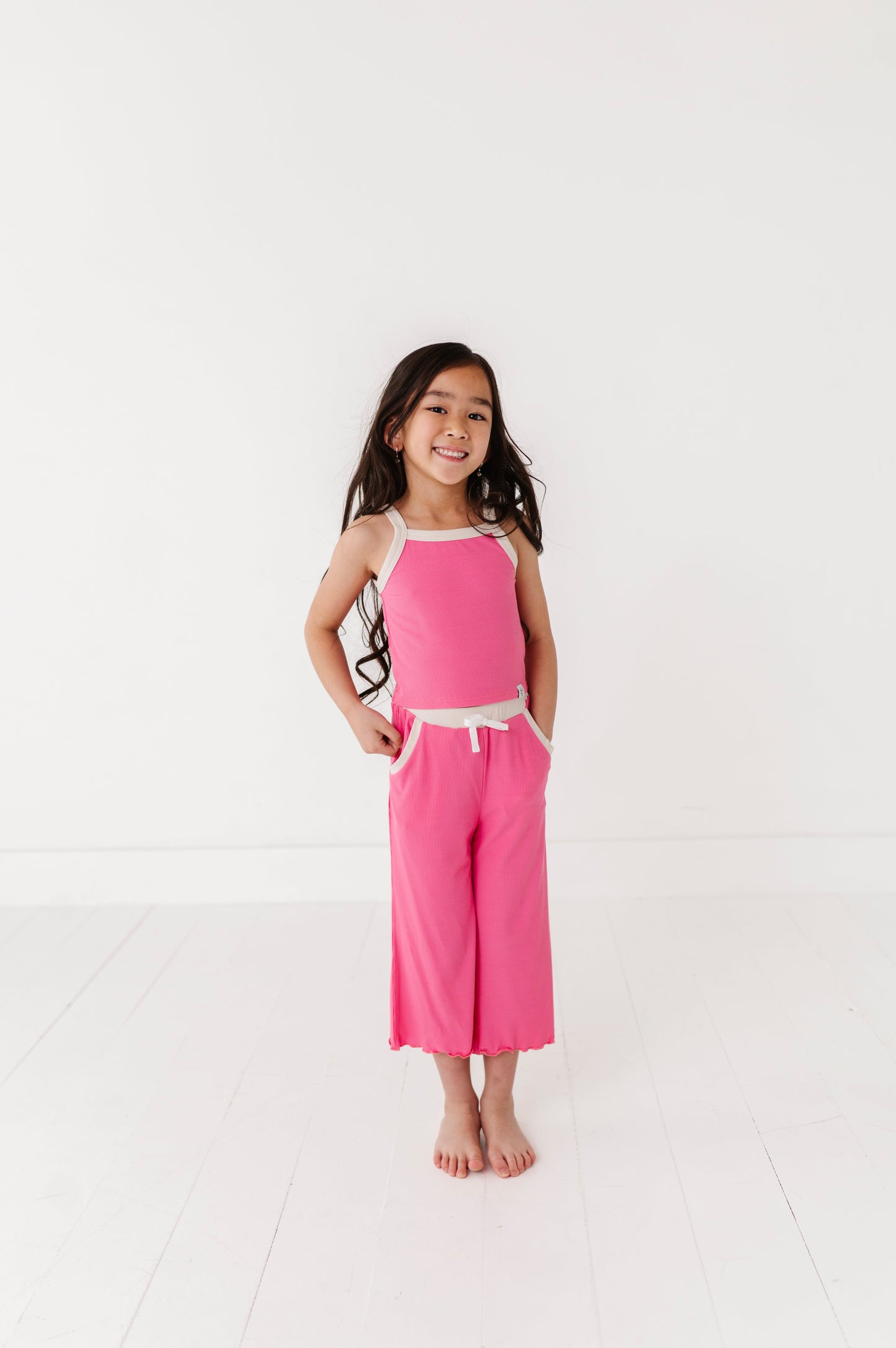 TANK + WIDE LEG PANT RIB SET