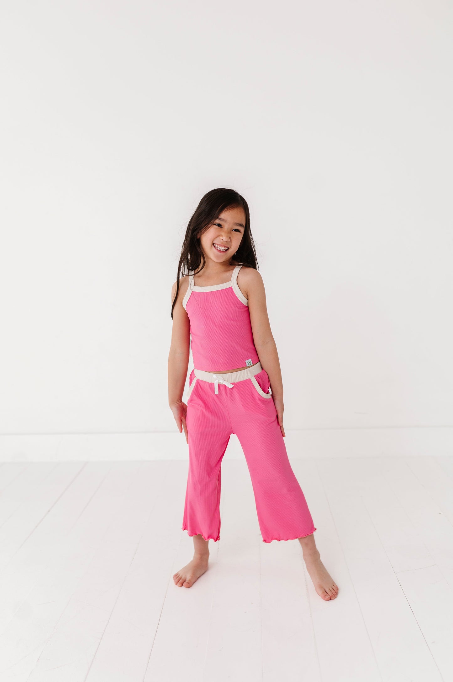 TANK + WIDE LEG PANT RIB SET