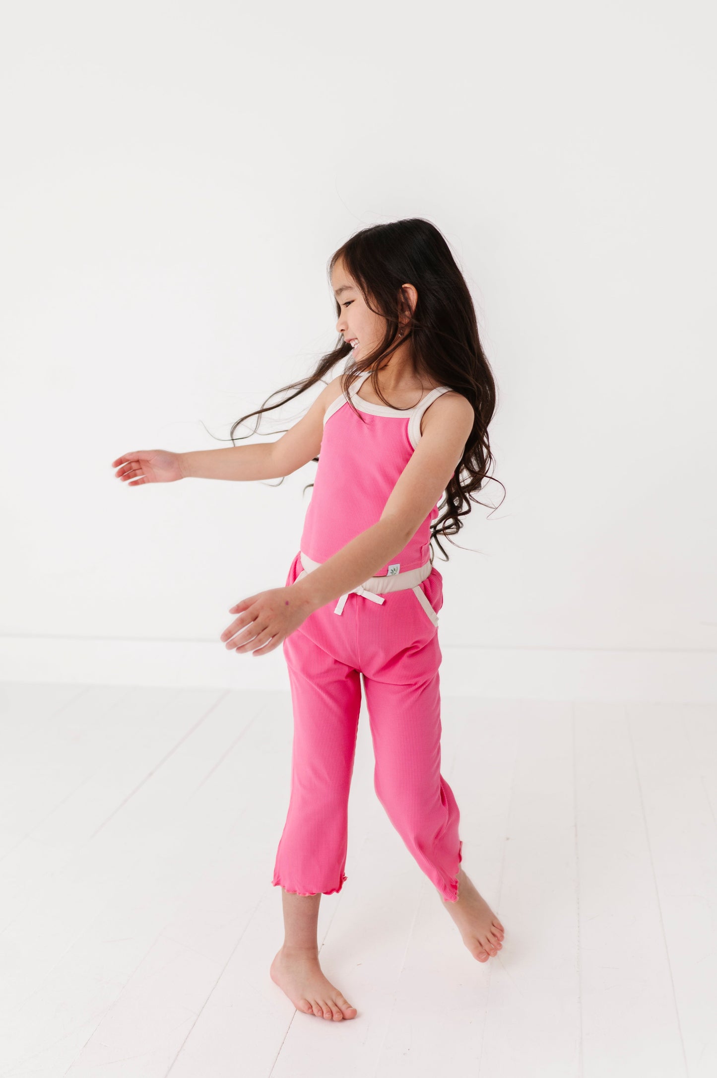 TANK + WIDE LEG PANT RIB SET
