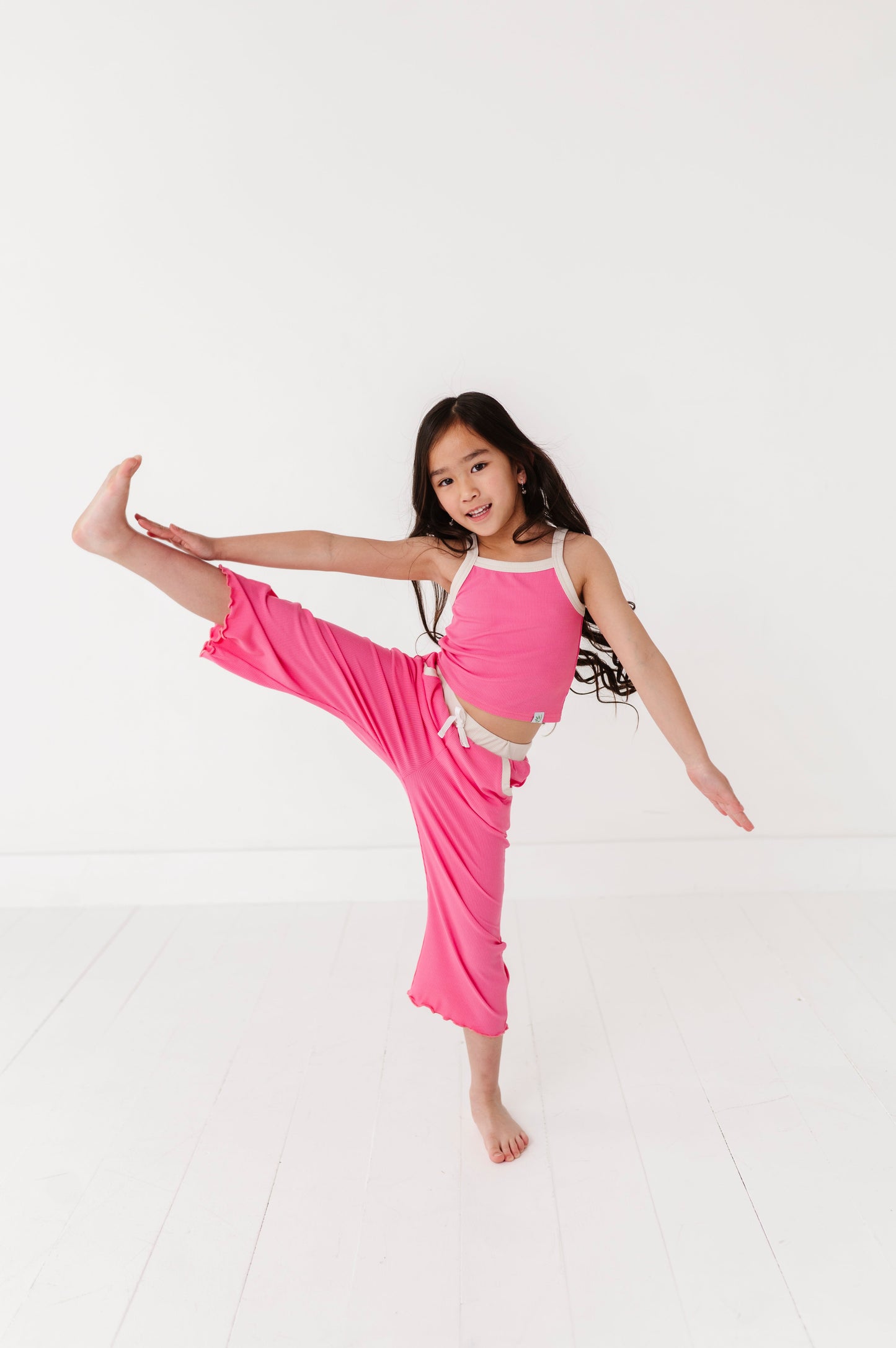 TANK + WIDE LEG PANT RIB SET