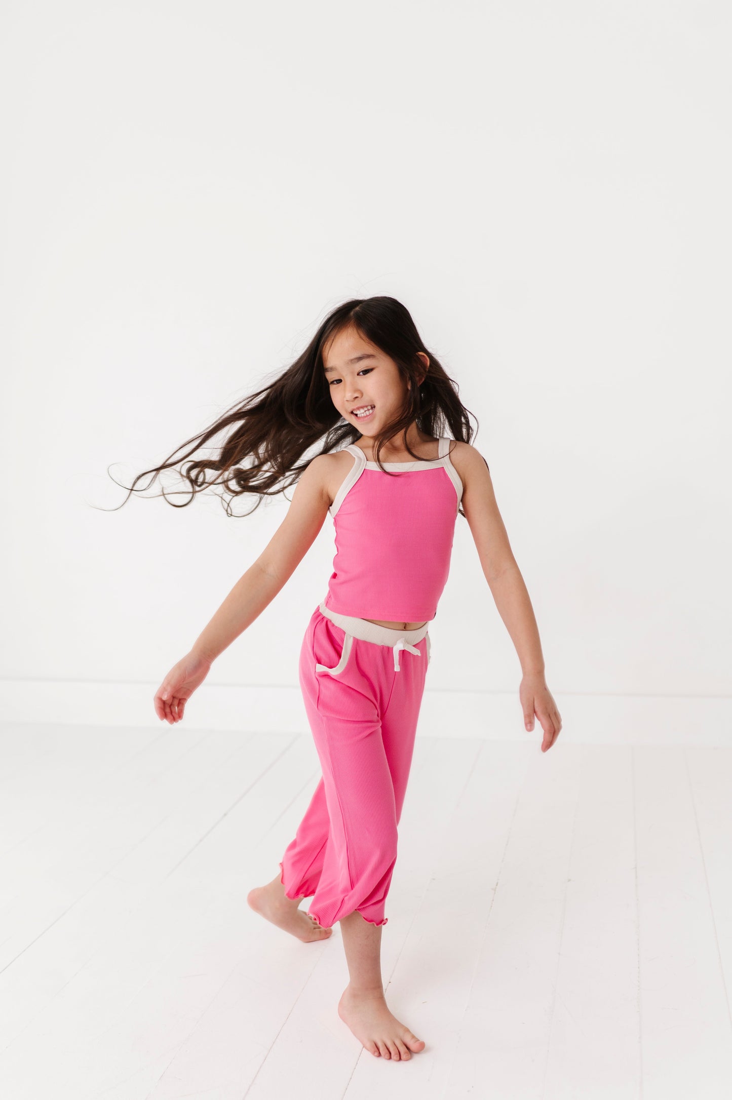 TANK + WIDE LEG PANT RIB SET