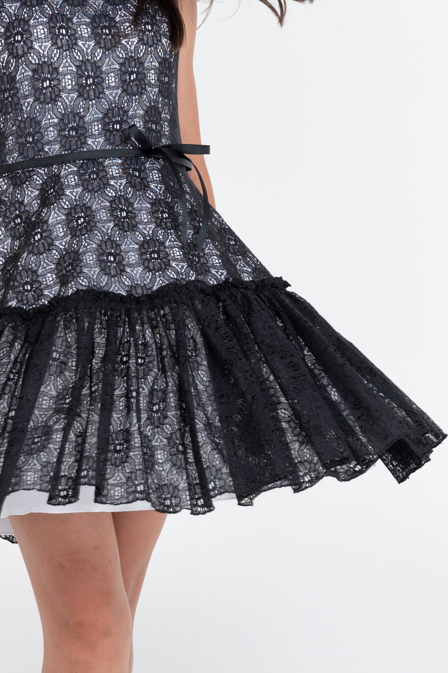 EMILY BLACK A-LINE DRESS