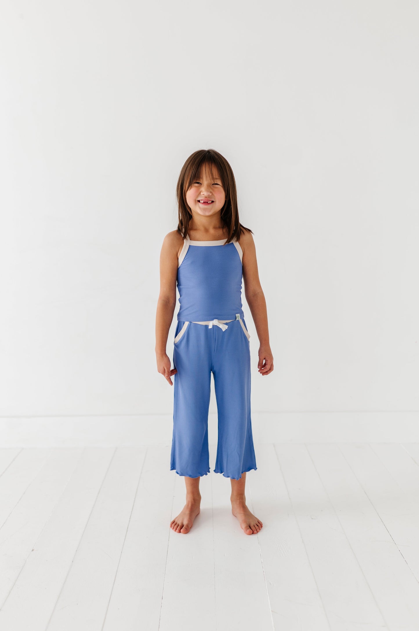 TANK + WIDE LEG PANT RIB SET