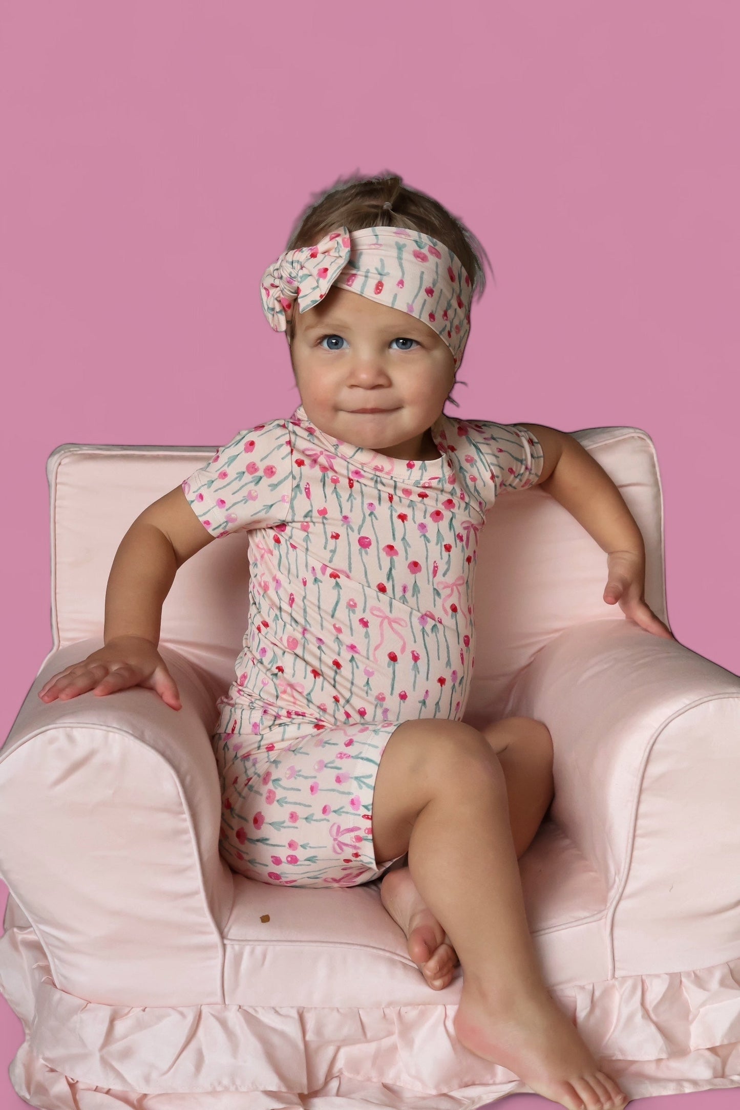 BLOOMS & BOWS DREAM SHORT SET