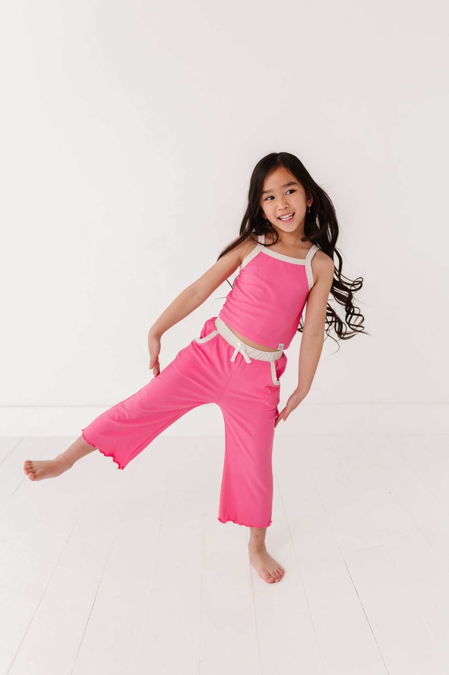TANK + WIDE LEG PANT RIB SET