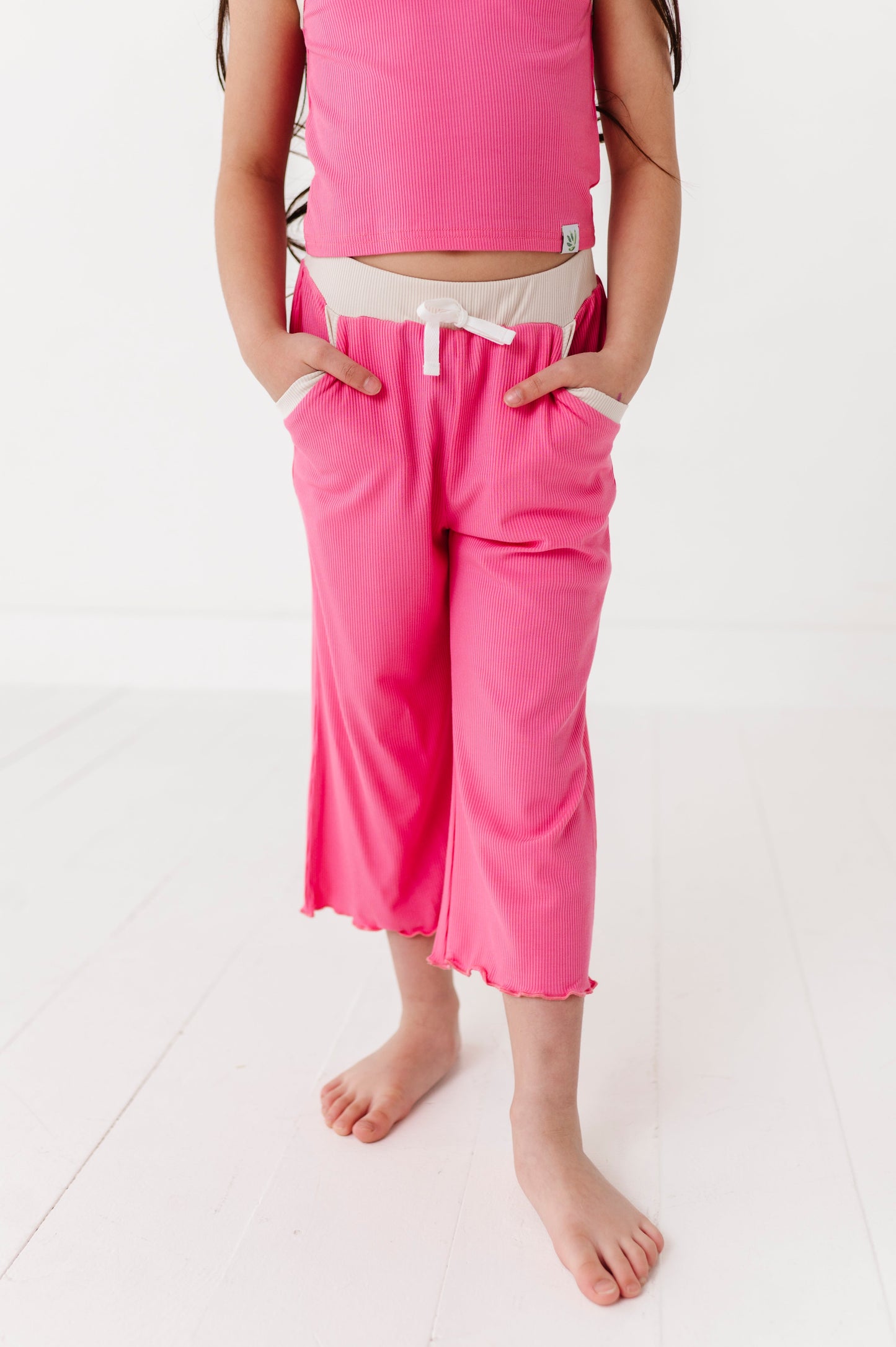 TANK + WIDE LEG PANT RIB SET
