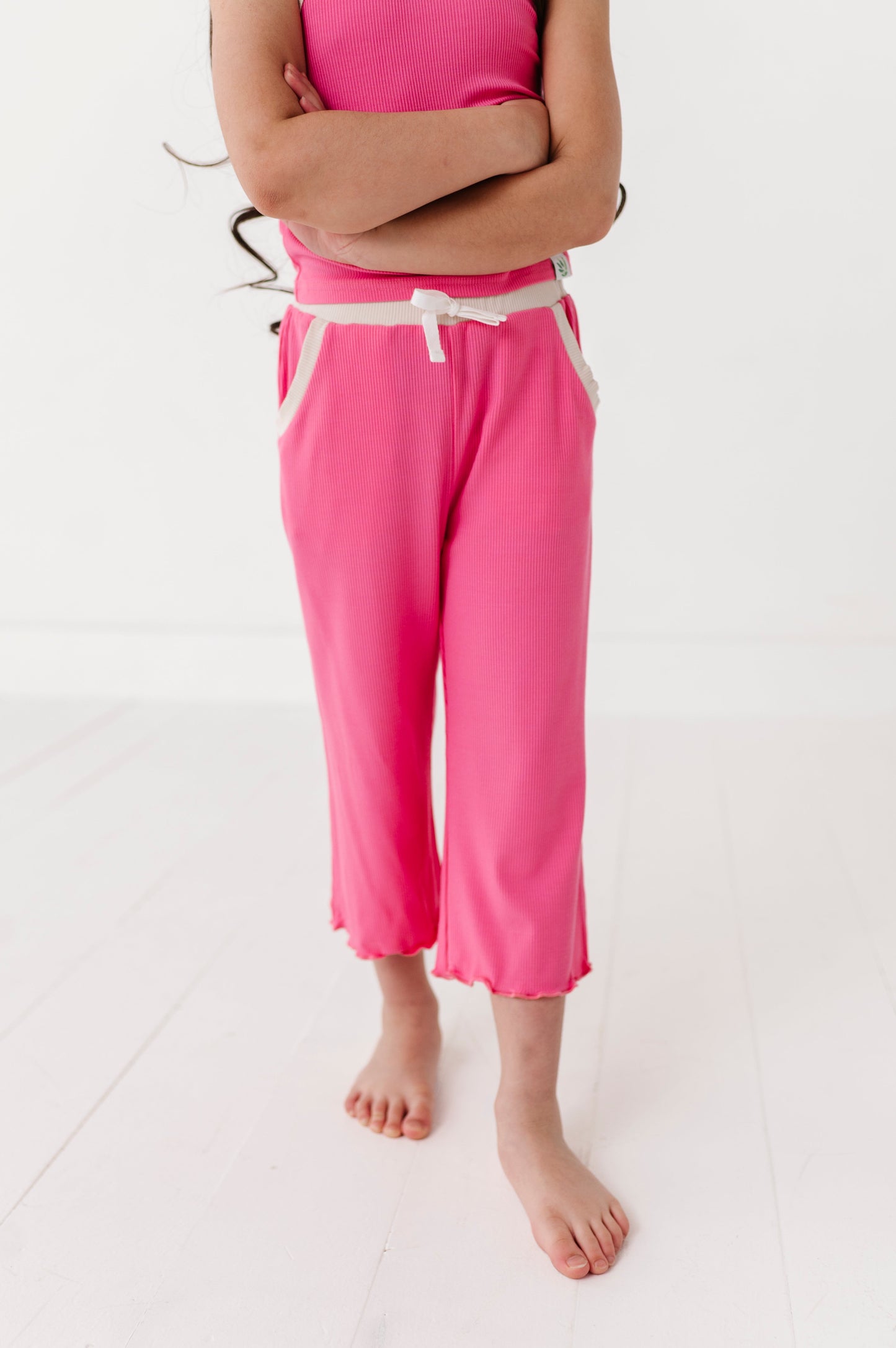 TANK + WIDE LEG PANT RIB SET