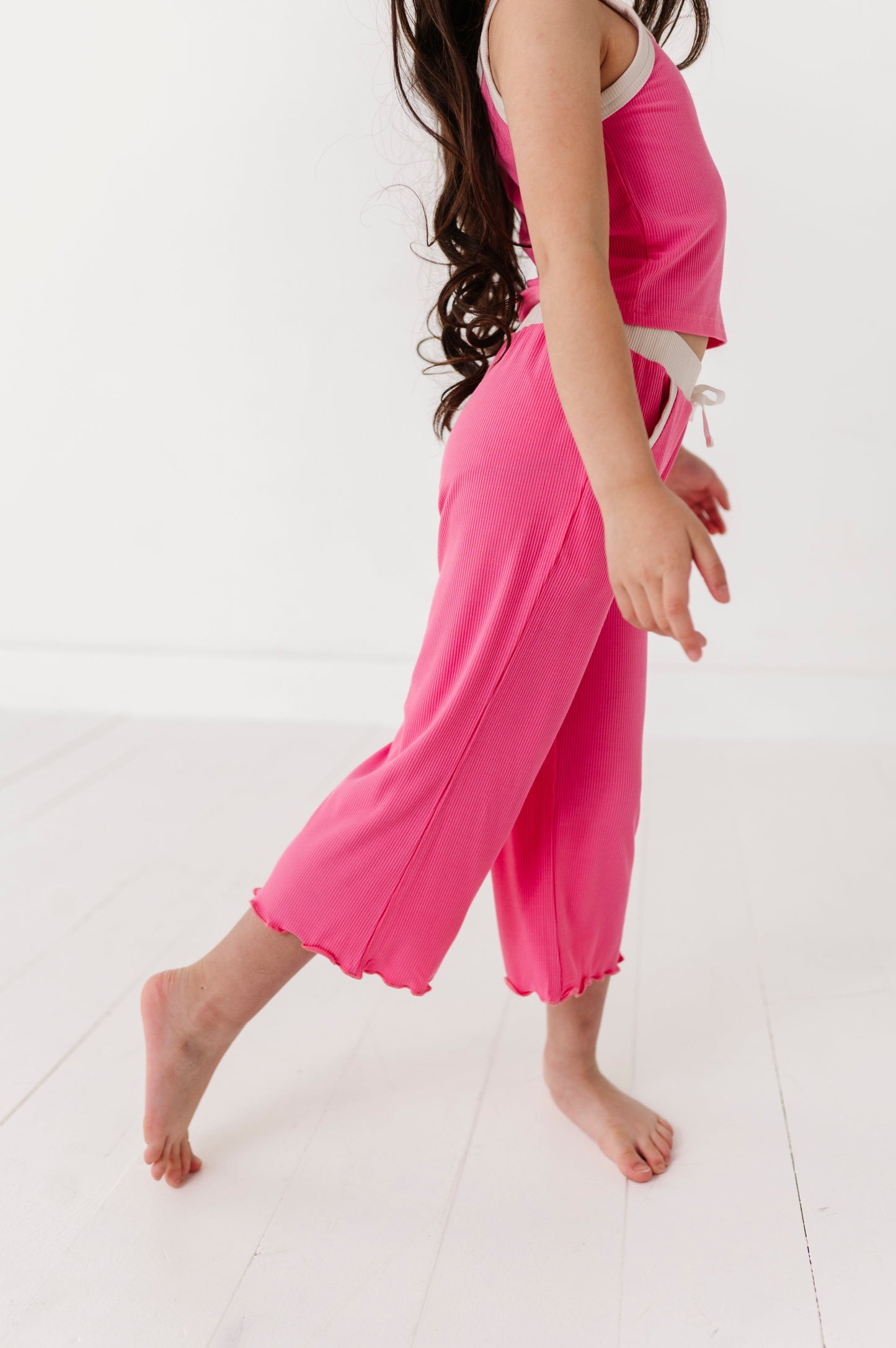 TANK + WIDE LEG PANT RIB SET