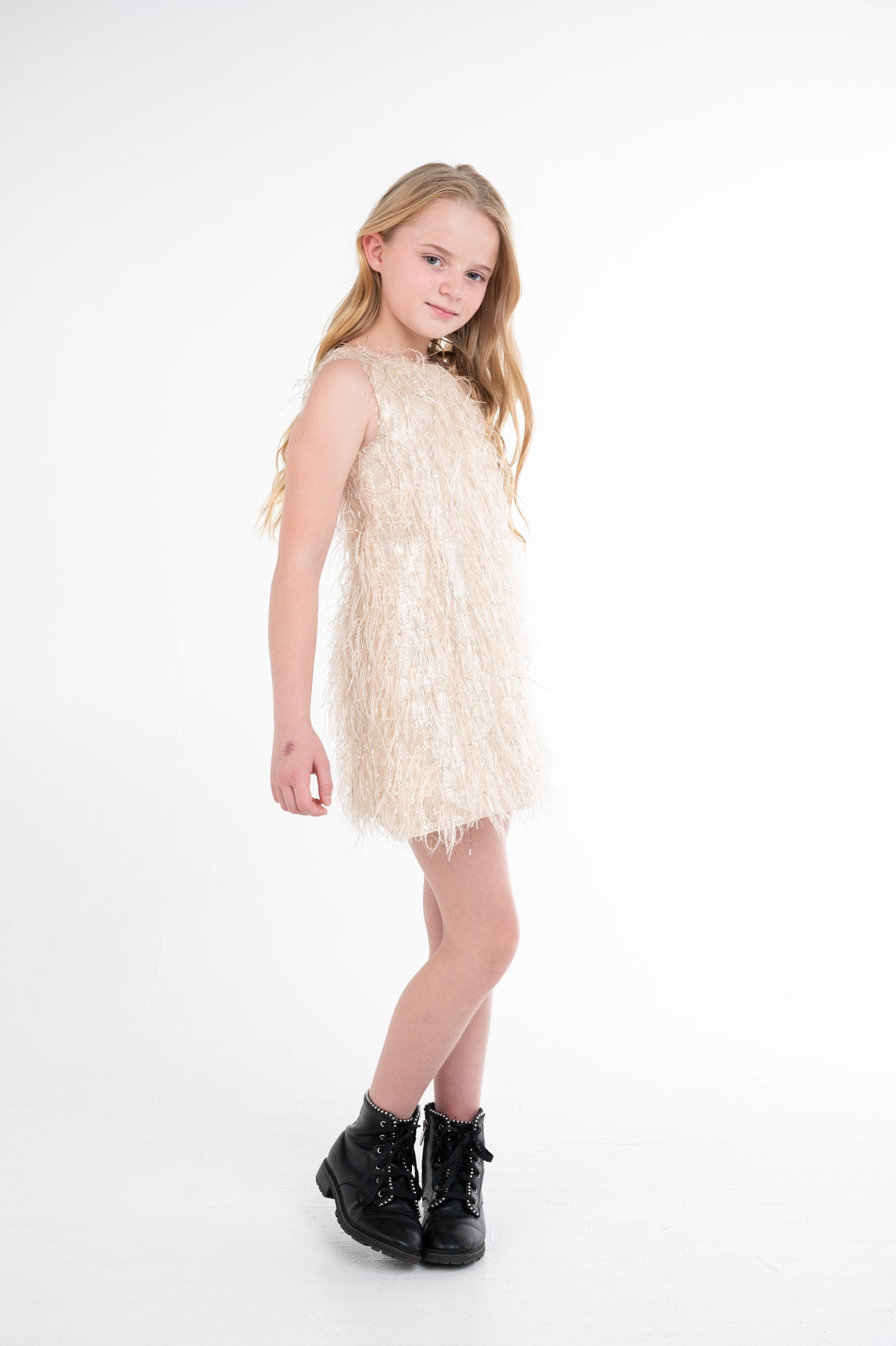 PUA GOLD METALLIC FRINGE SRESS