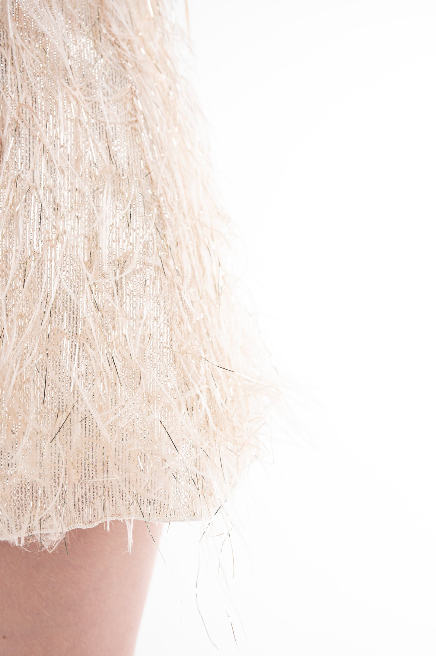 PUA GOLD METALLIC FRINGE SRESS