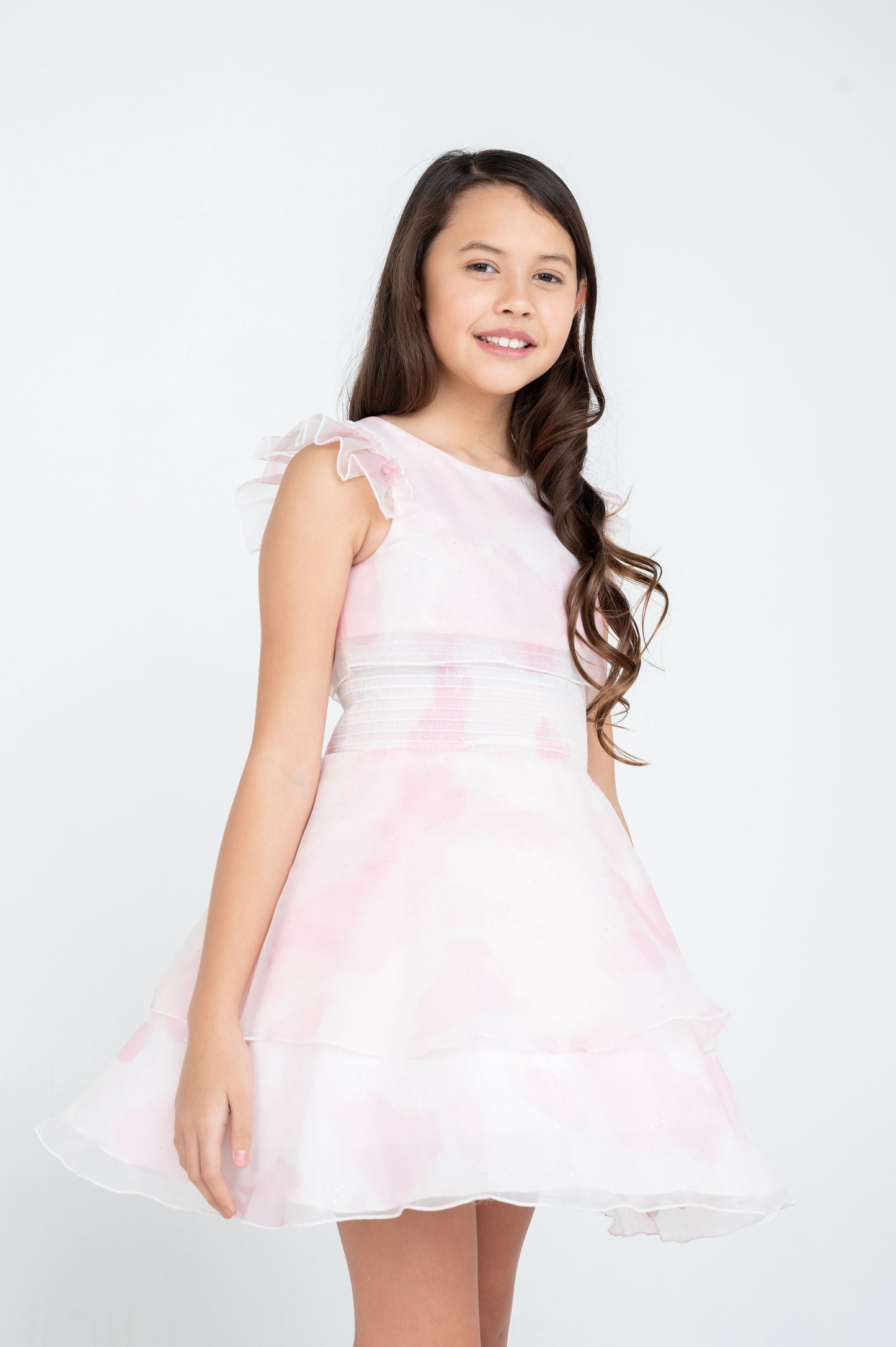 ADELE PASTEL ORGANZA DRESS
