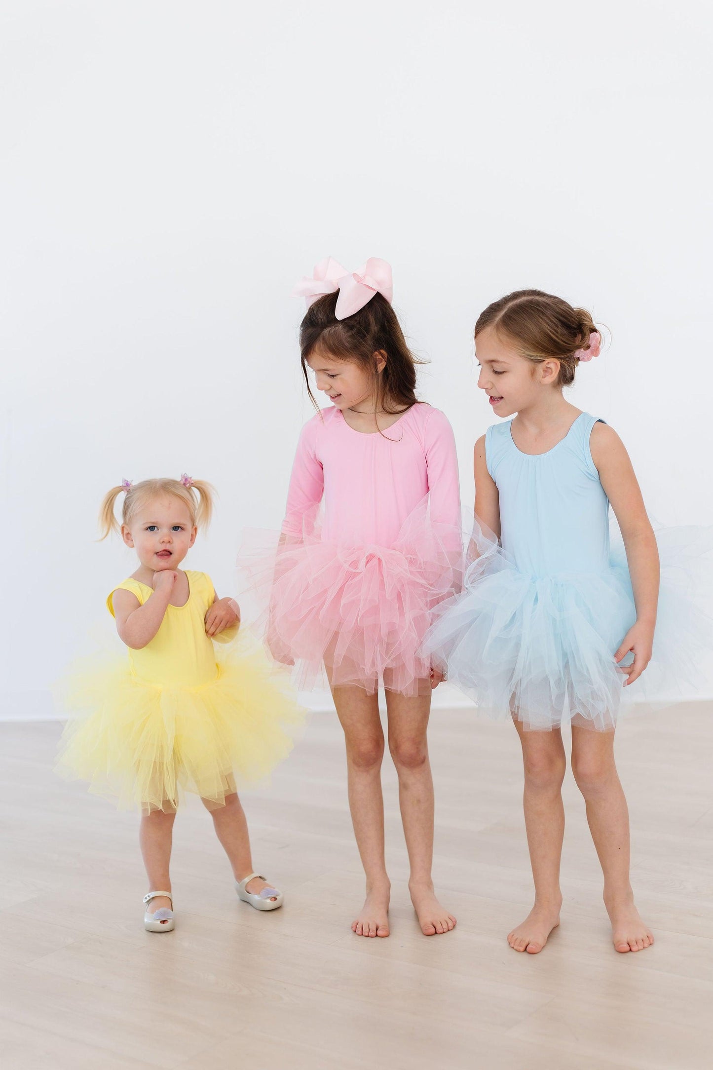 YELLOW TANK TUTU LEOTARD