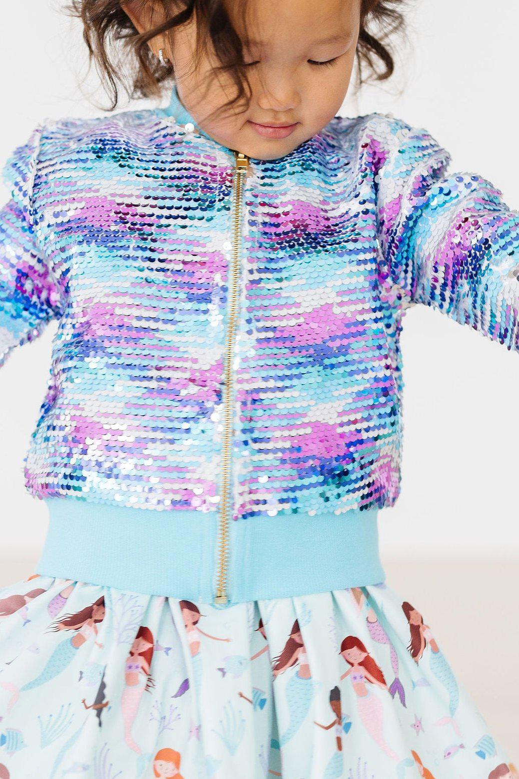 MERMAID FLIP SEQUIN JACKET