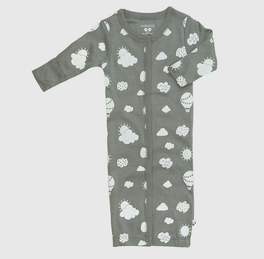 UP UP AND AWAY SNAP BABY GOWN