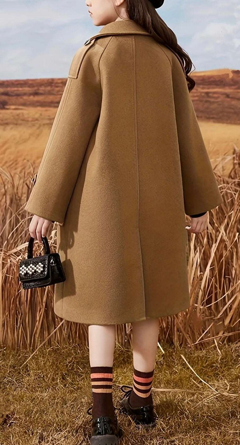 CLASSIC COLLARED WOOLEN COAT