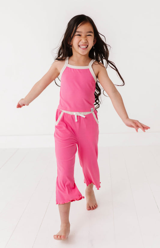 TANK + WIDE LEG PANT RIB SET