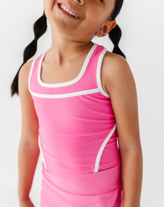 Berry Pink | Retro Tank