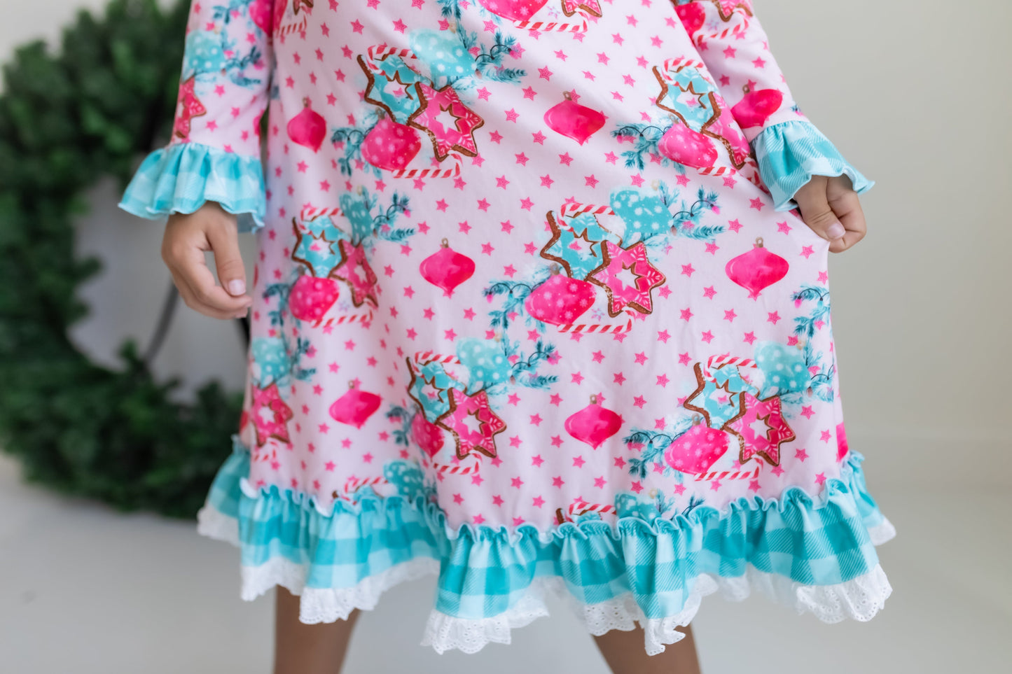 CHRISTMAS COOKIE LOUNGE PLAY GOWN