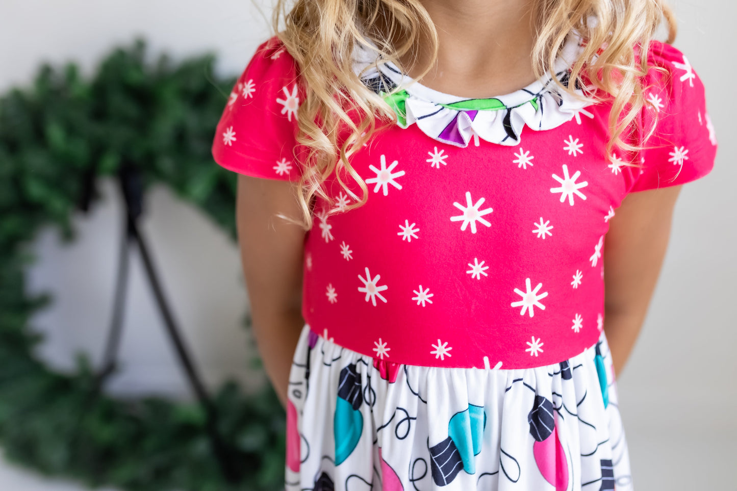 CHRISTMAS LIGHTS LOUNGE PLAY GOWN