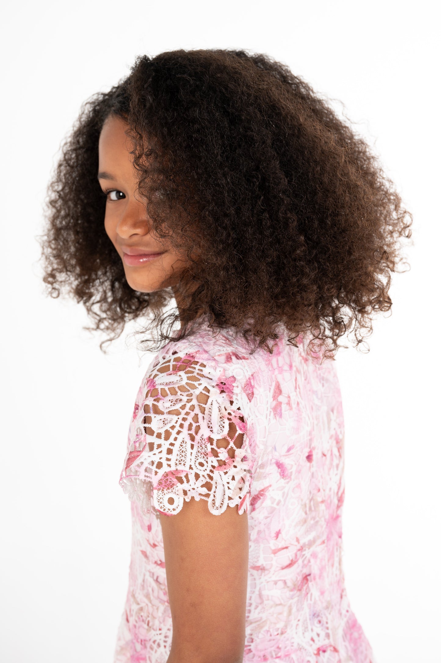 DIANA CROCHET FLORAL DRESS