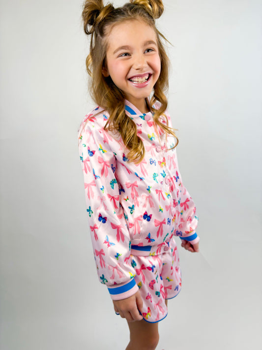 Satin Bow Jacket