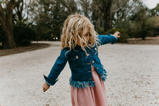 FRINGE DENIM JACKET