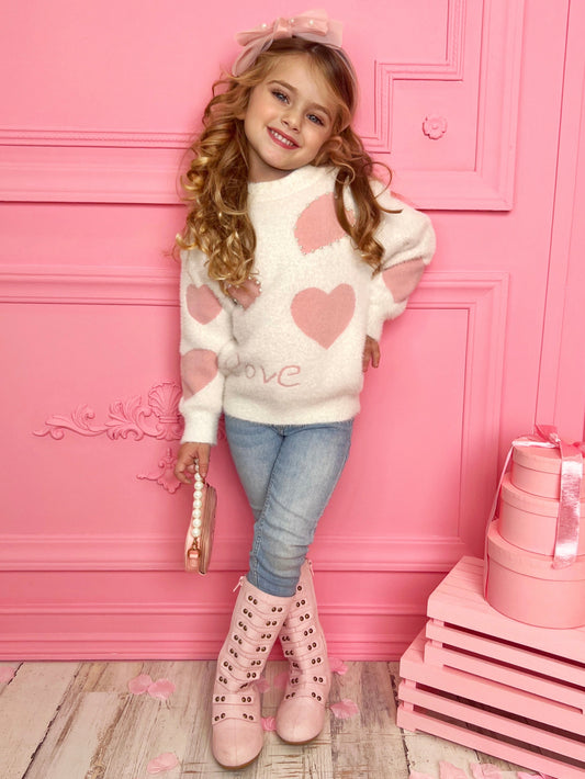 MADE TO LOVE YOU PEARL KNIT SWEATER