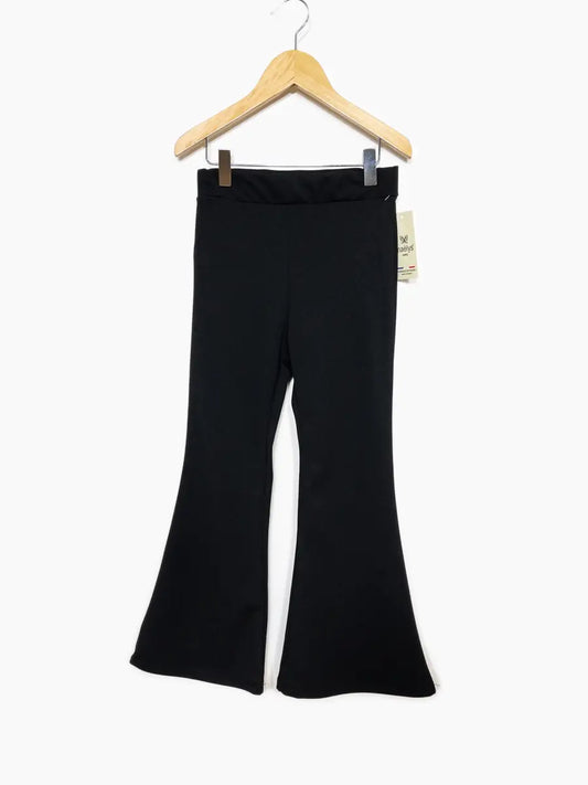 BLACK FLARE DRESS PANTS