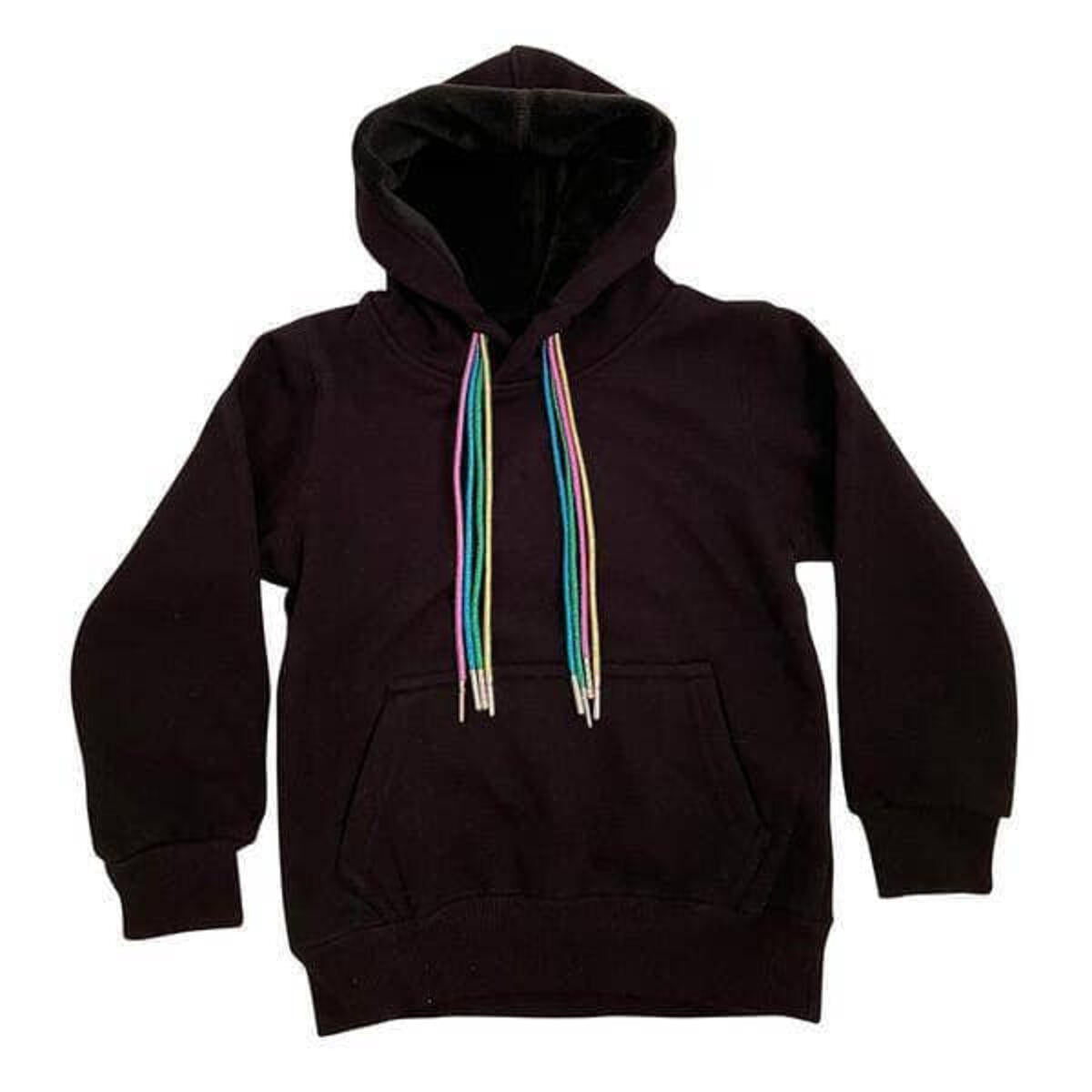 RAINBOW CLOUDS CORDS HOODIE