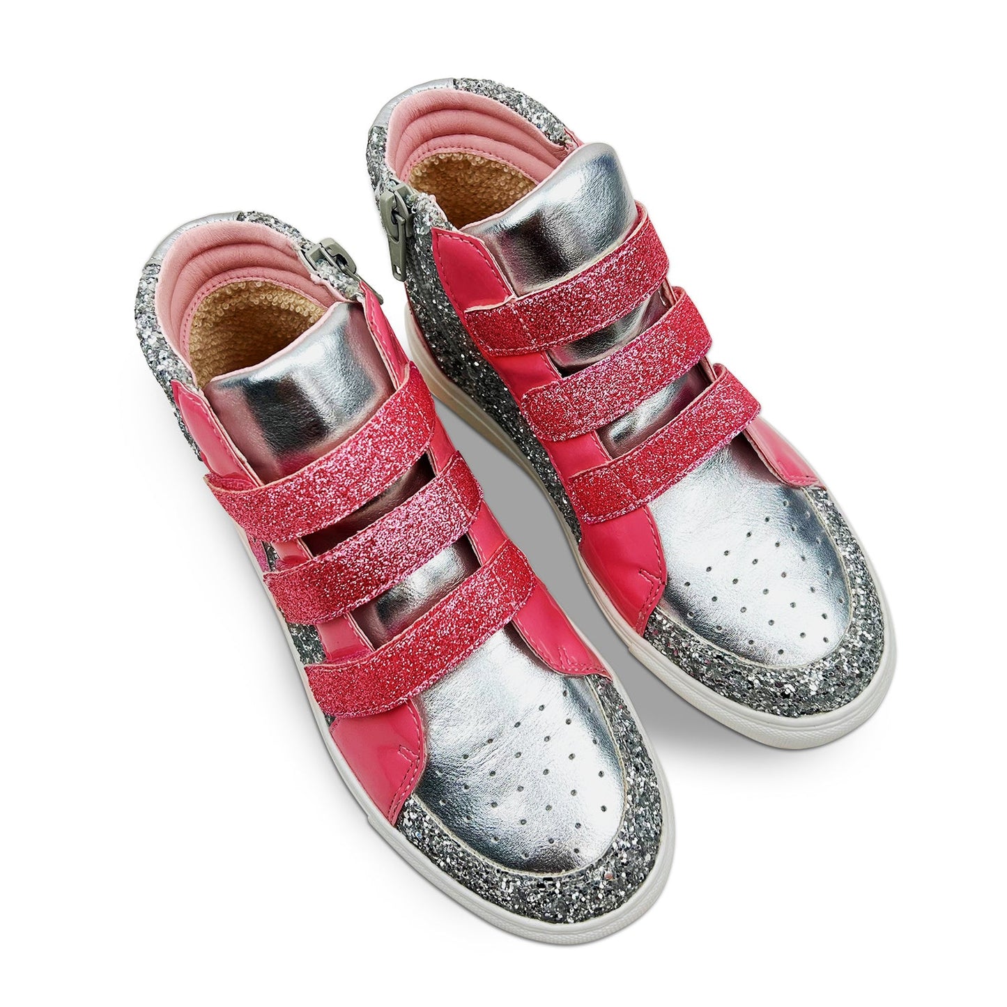 PINK & SILVER SNEAKER