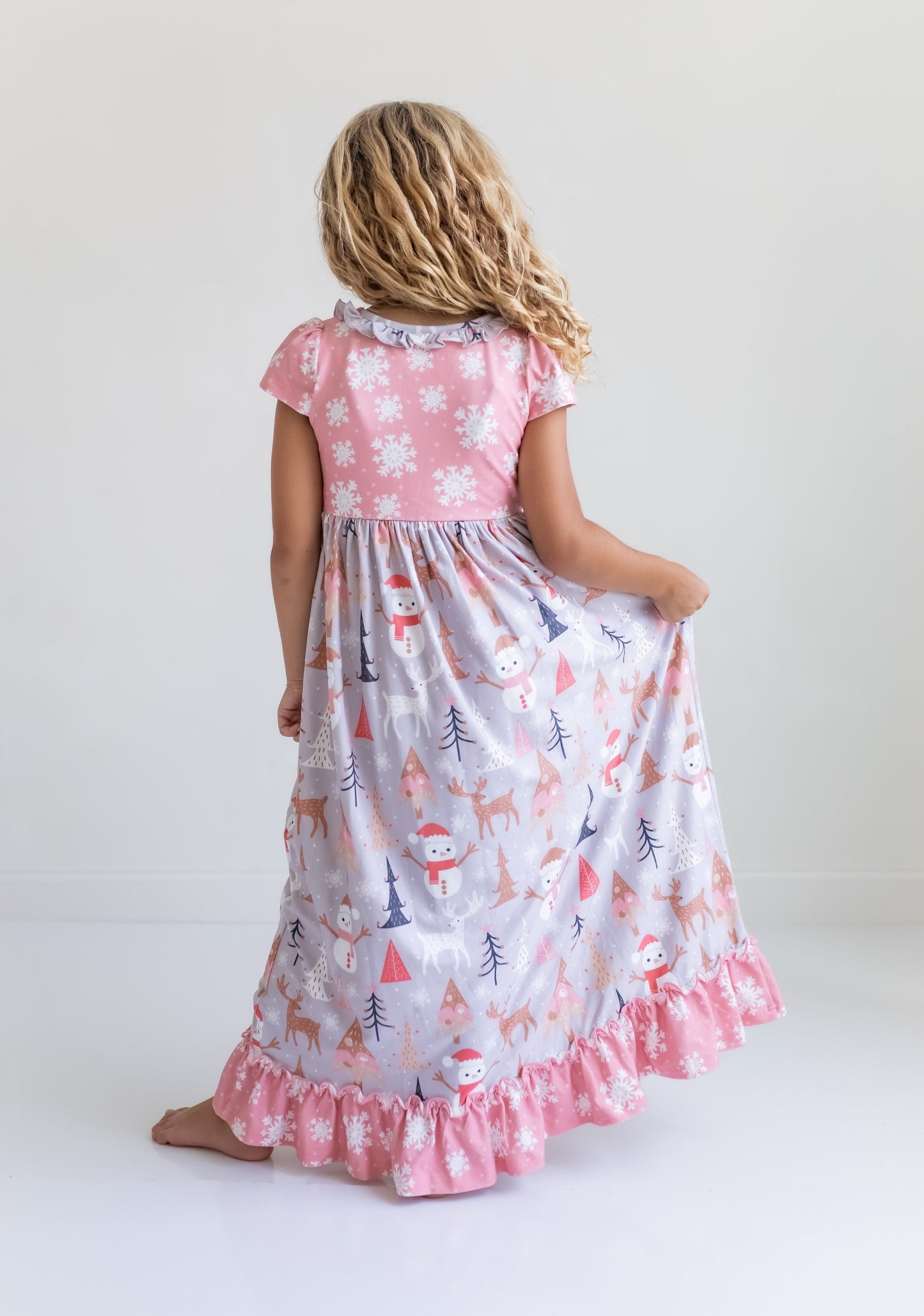 SNOWMAN LOUNGE PLAY GOWN