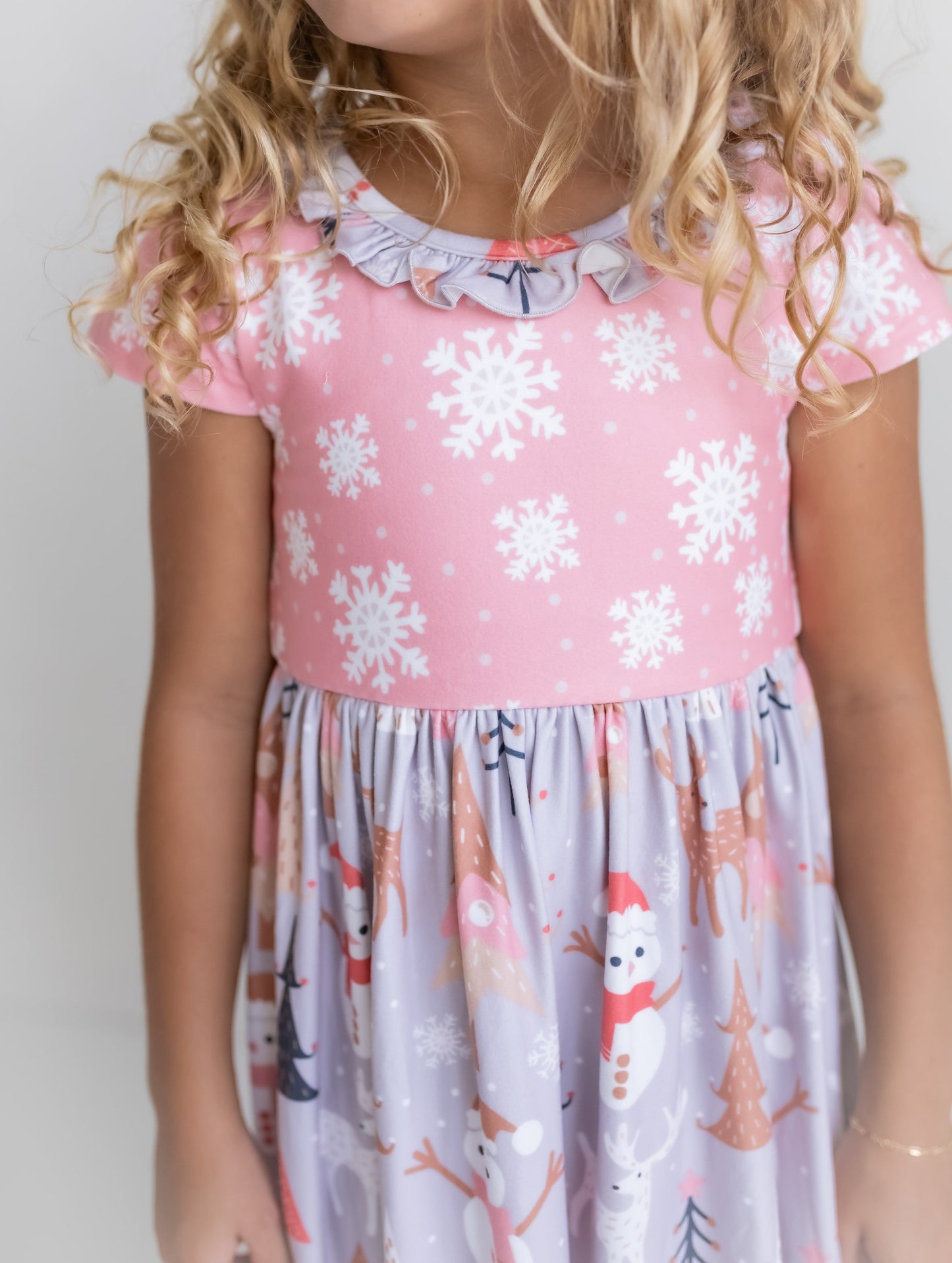 SNOWMAN LOUNGE PLAY GOWN