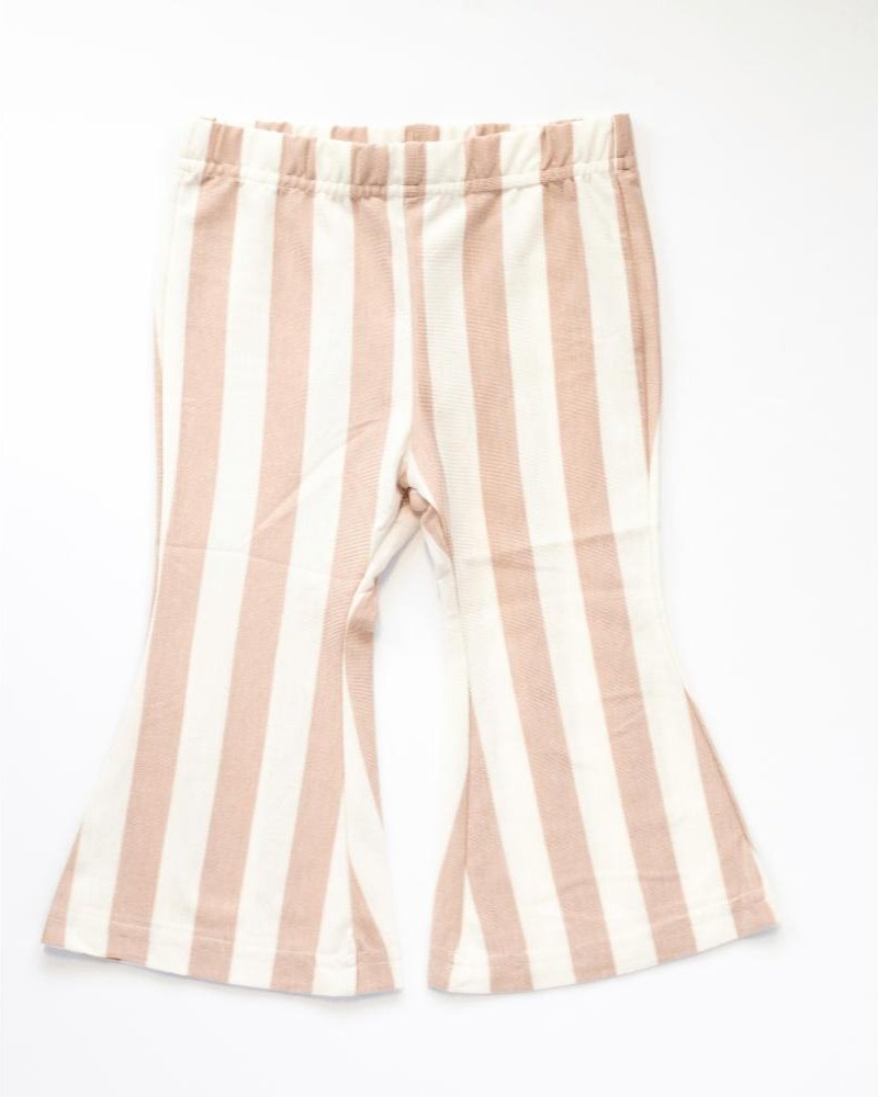 BOHO BELL BOTTOMS - PEACHES 'N CREAM STRIPES