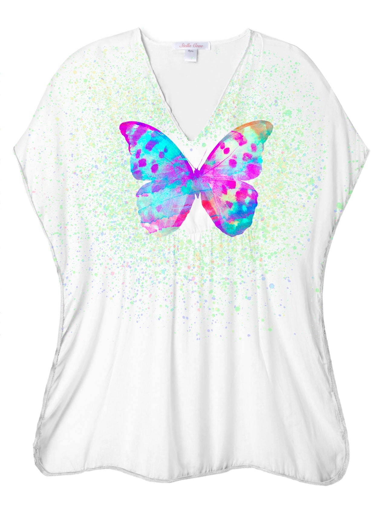 Butterfly Mint Splash Cover Up