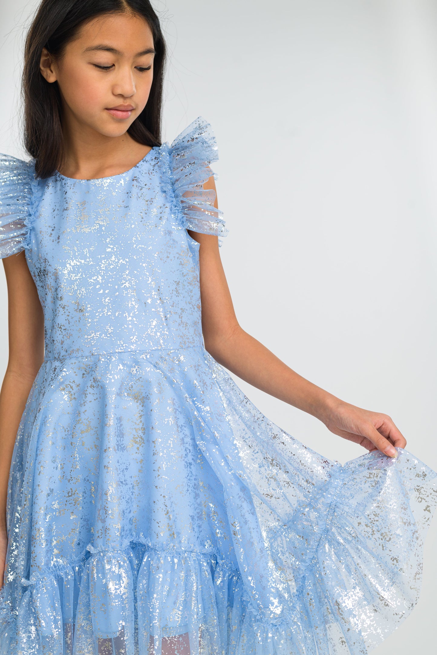 SADIE BLUE TULLE DRESS
