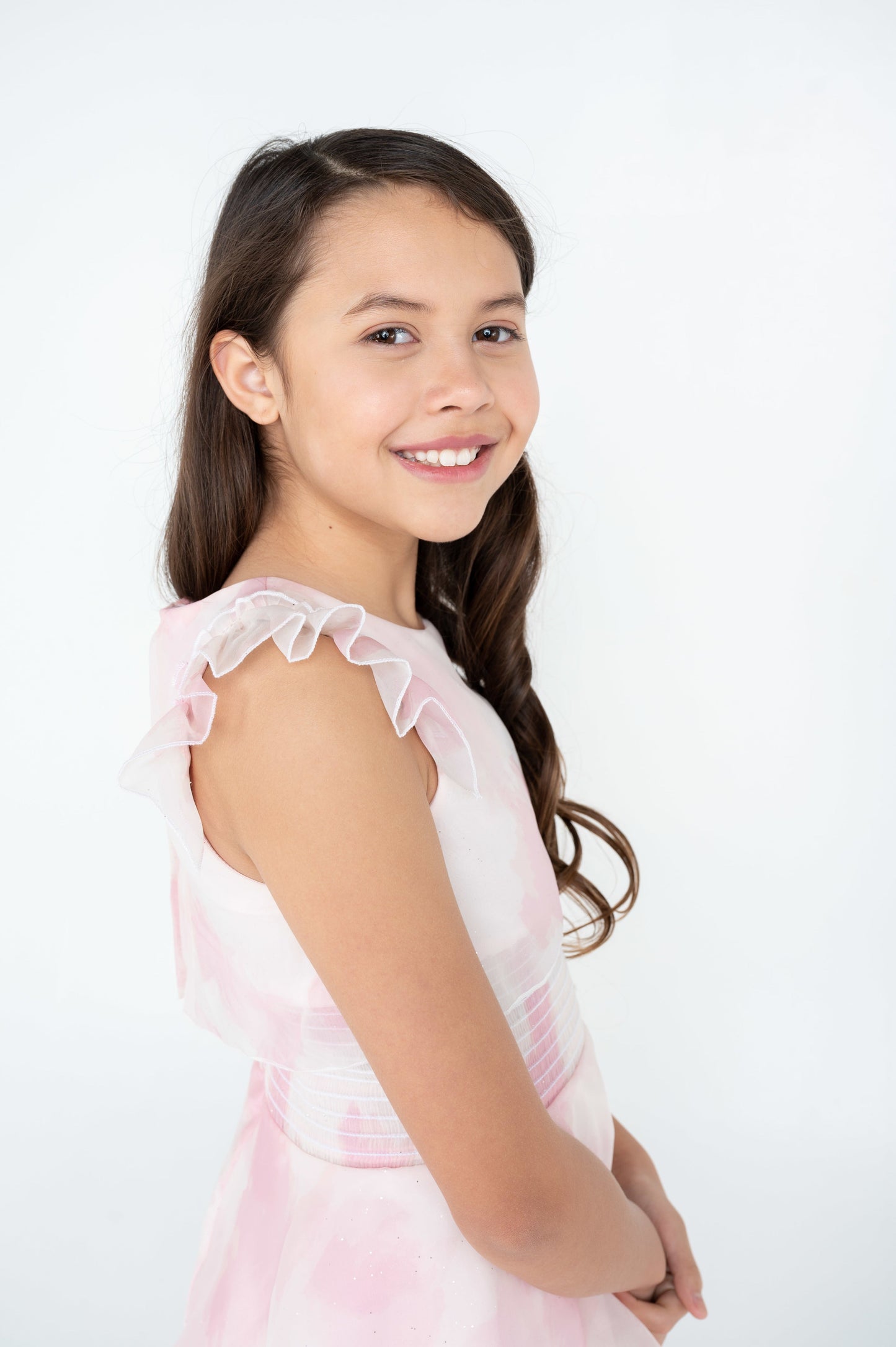 ADELE PASTEL ORGANZA DRESS
