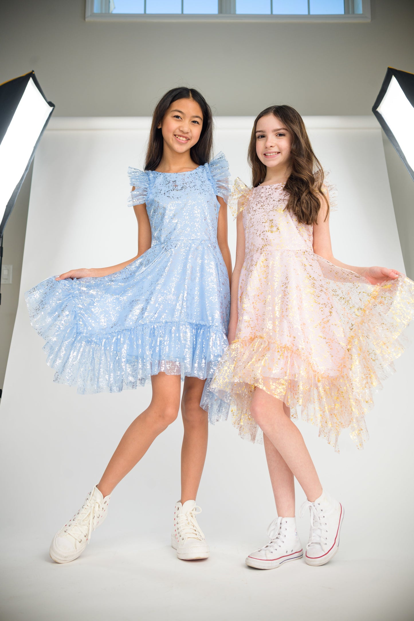 SADIE BLUE TULLE DRESS