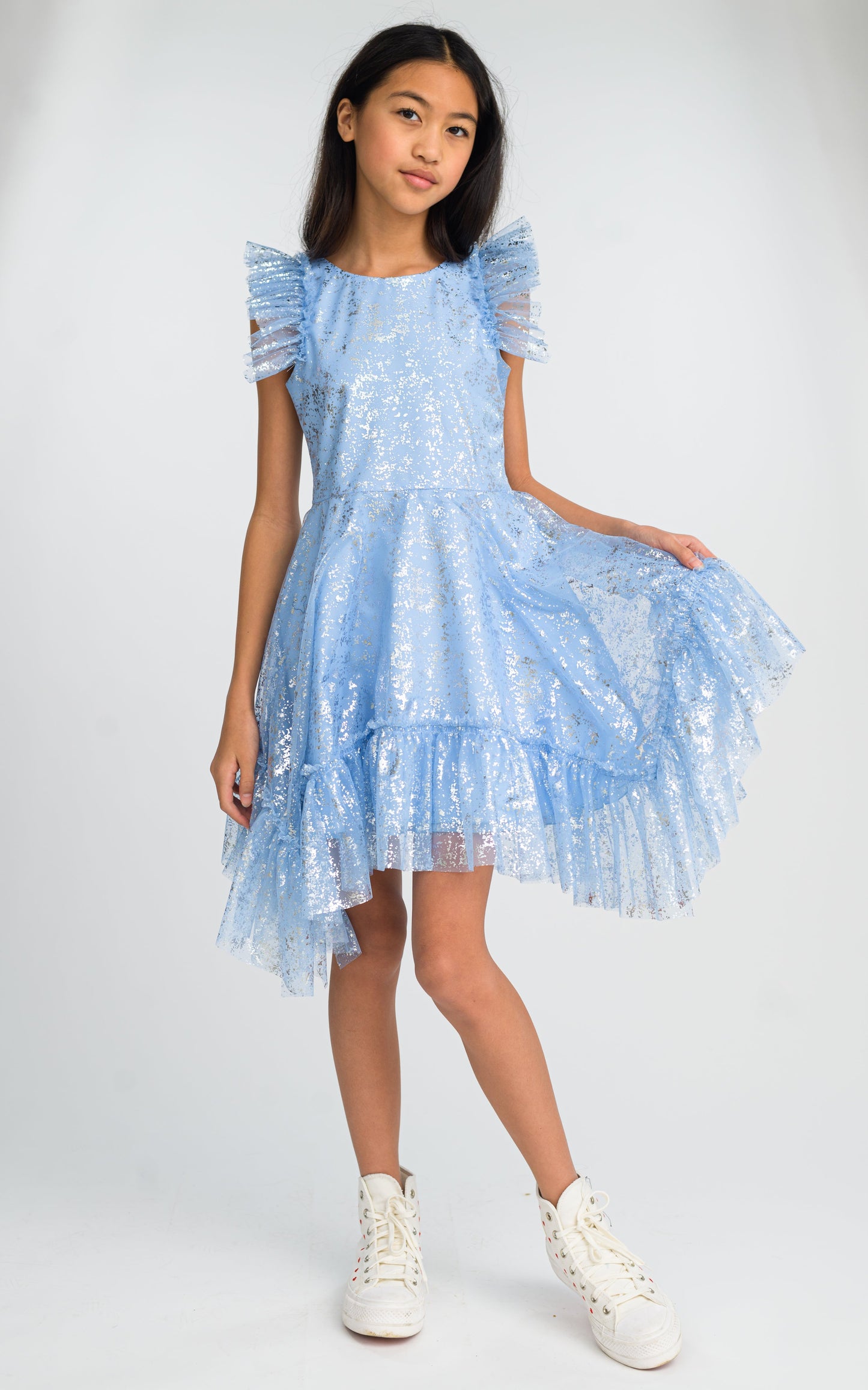 SADIE BLUE TULLE DRESS