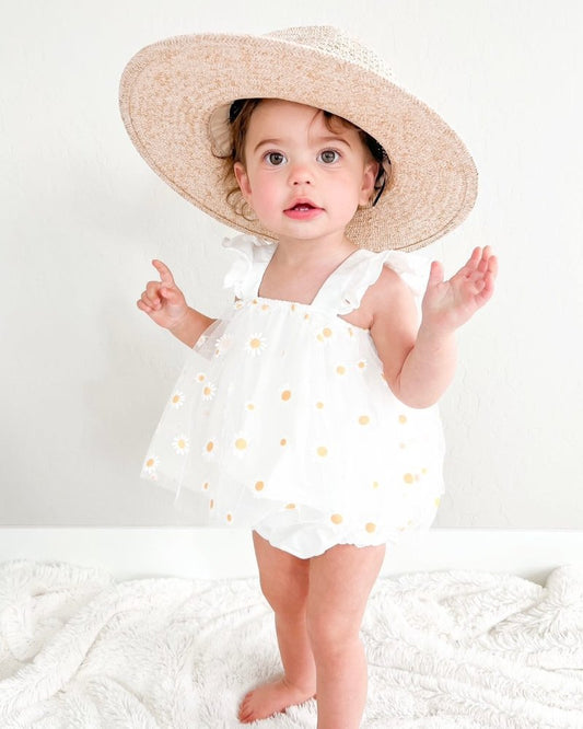 DIXIE DRESS ROMPER - PICKN' DAISIES