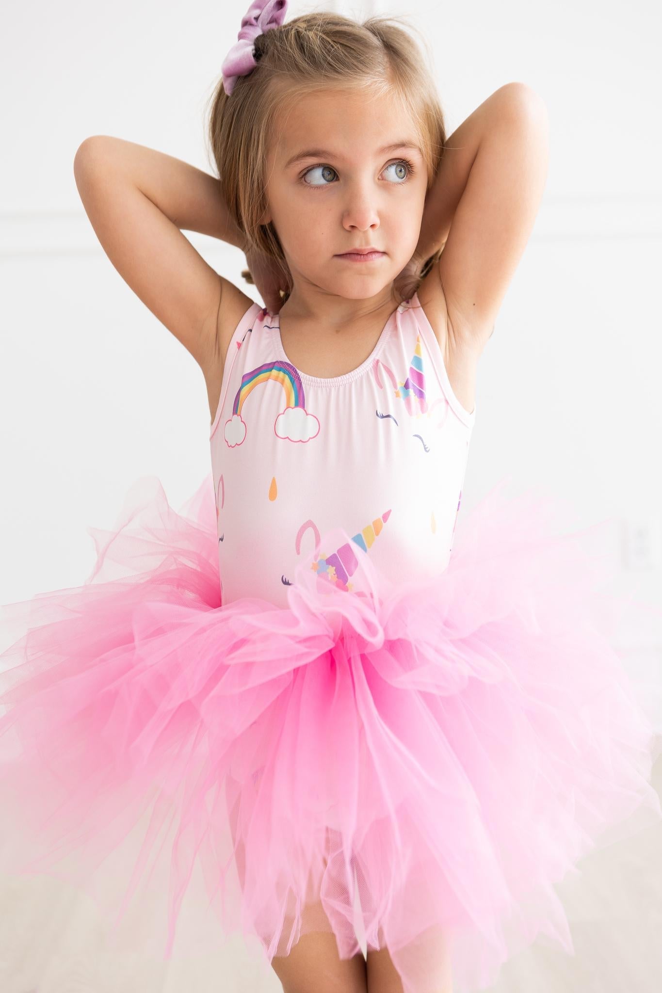 BUBBLEGUM UNICORN TANK TUTU LEOTARD