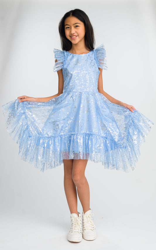 SADIE BLUE TULLE DRESS