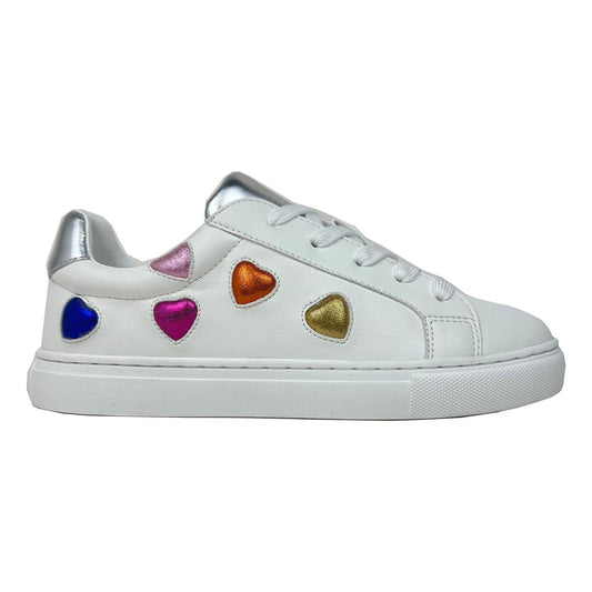 MULTICOLOR HEARTS SNEAKER