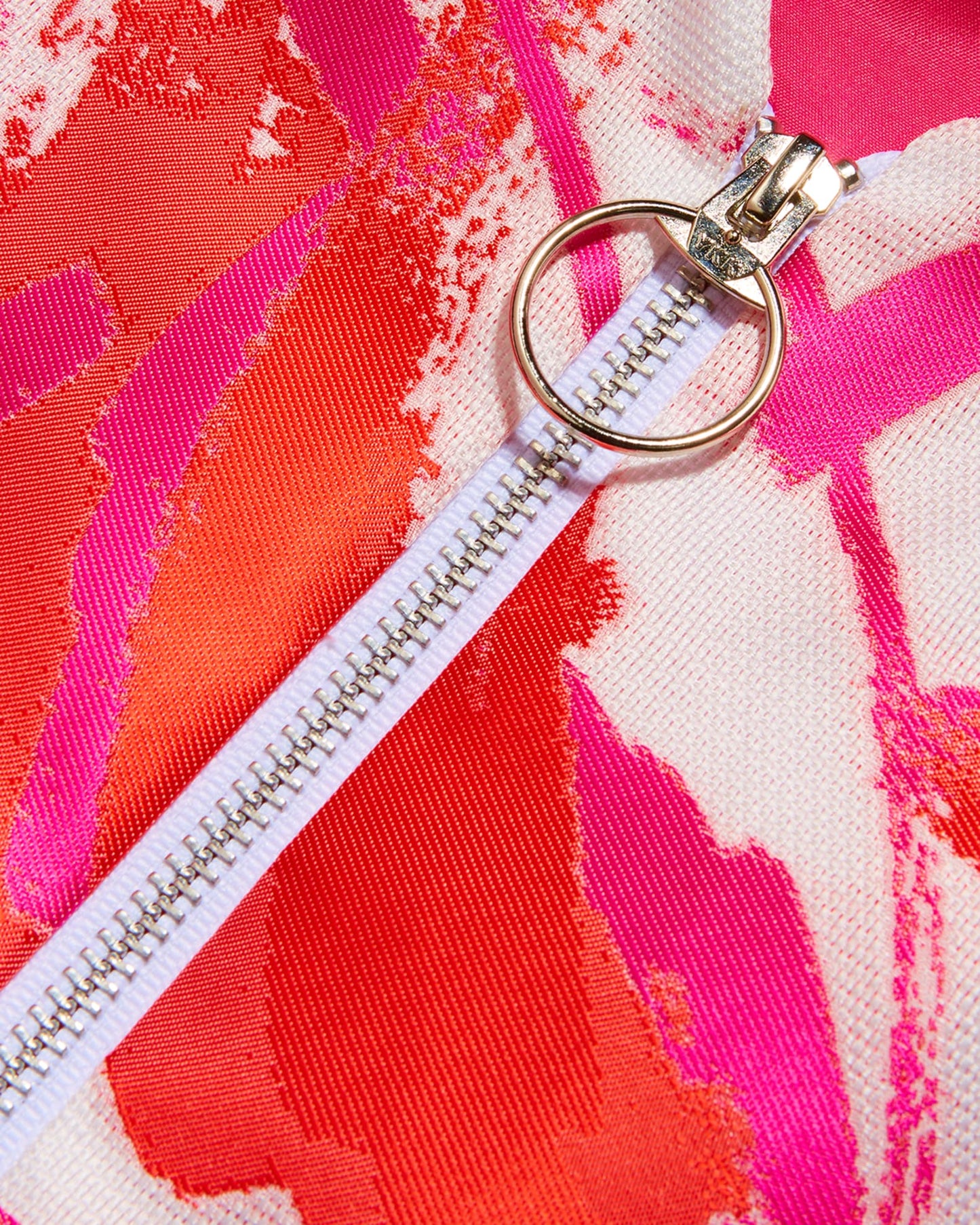 ANDREA PINK ABSTRACT DRESS
