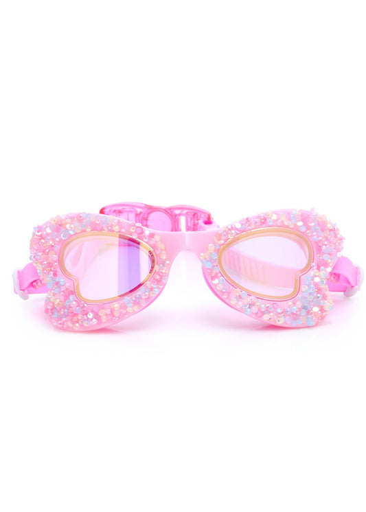 PINK BUTTERFLY SWIM GOGGLES